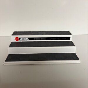 Copco Large Non-Skid 3-Tier Shelf Cabinet Organizer